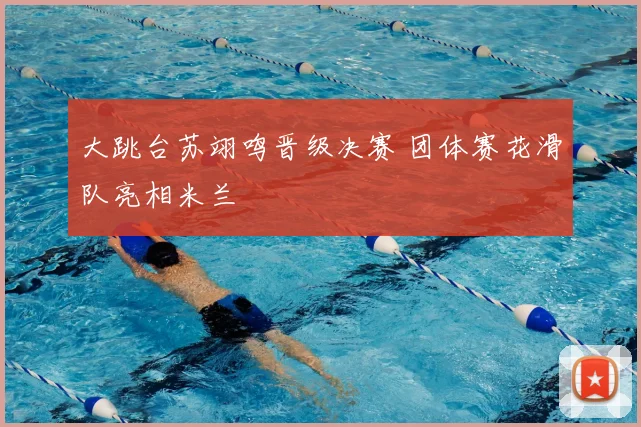 大跳台苏翊鸣晋级决赛 团体赛花滑队亮相米兰